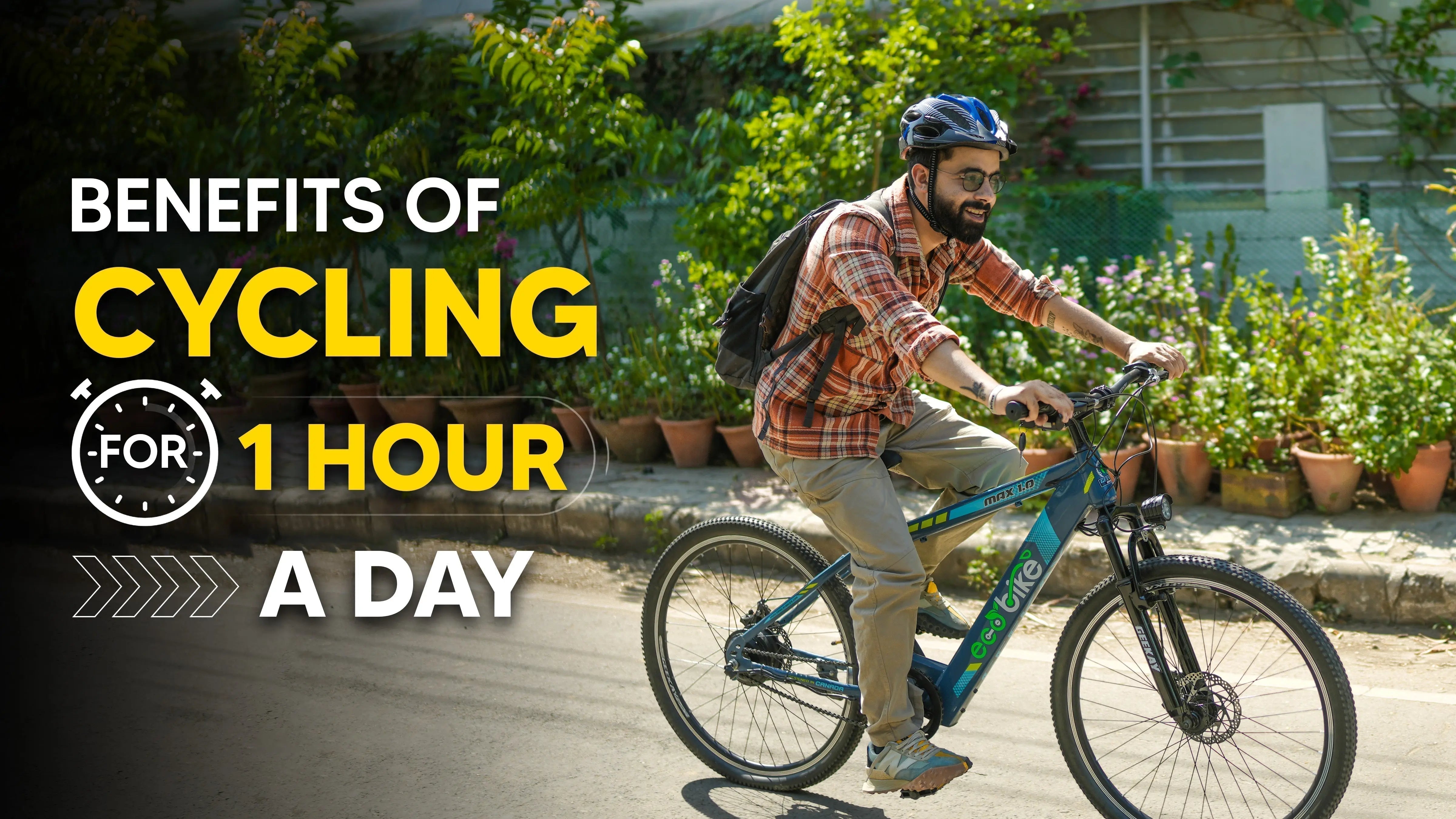 Cycling 1 hour a day best sale