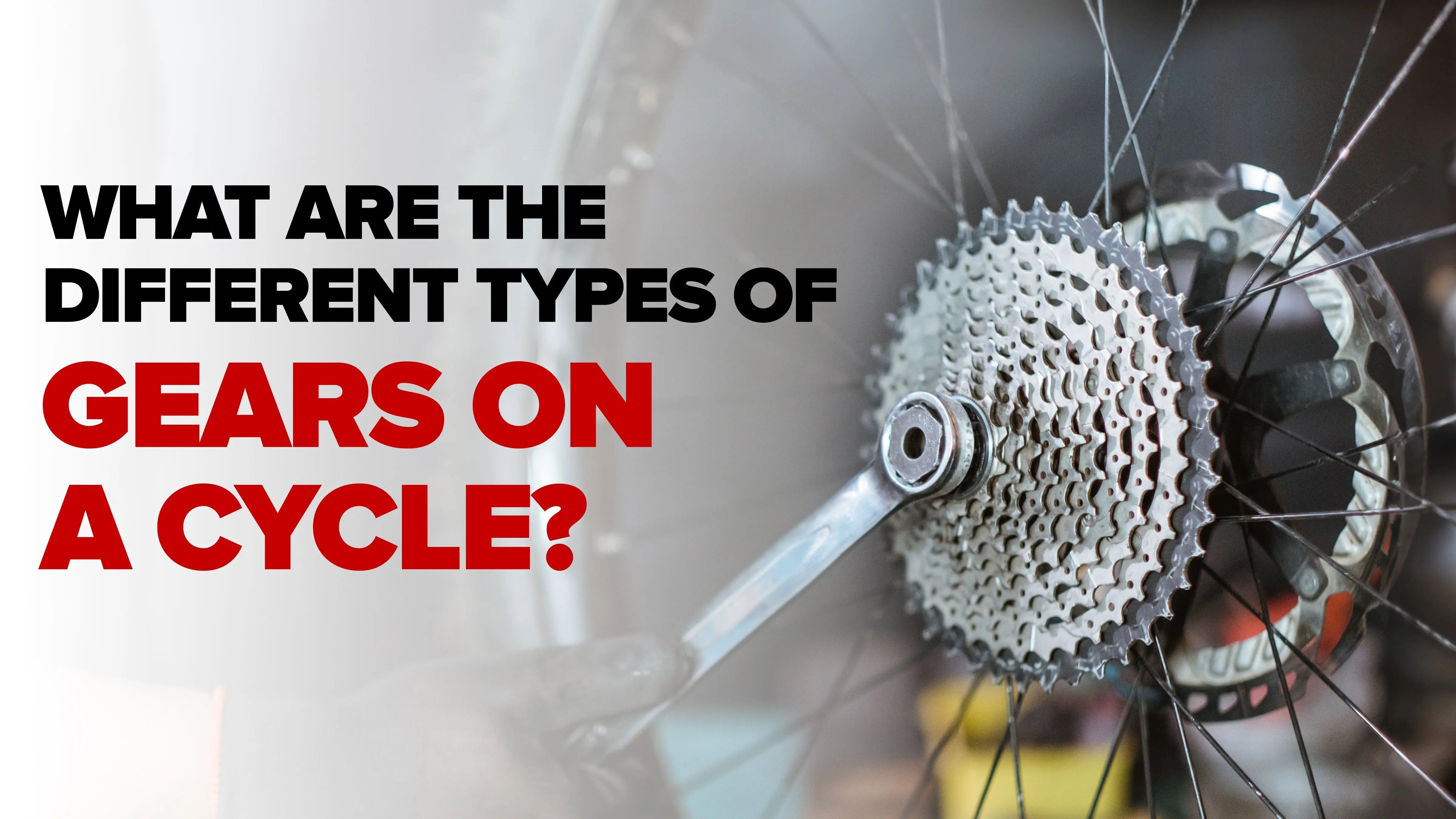 Types of gear cycle hotsell