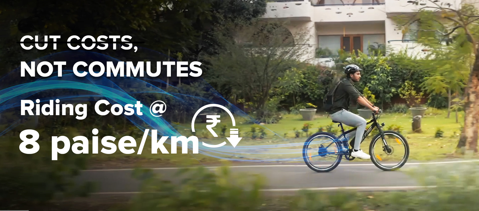 Electric Bicycle Banner