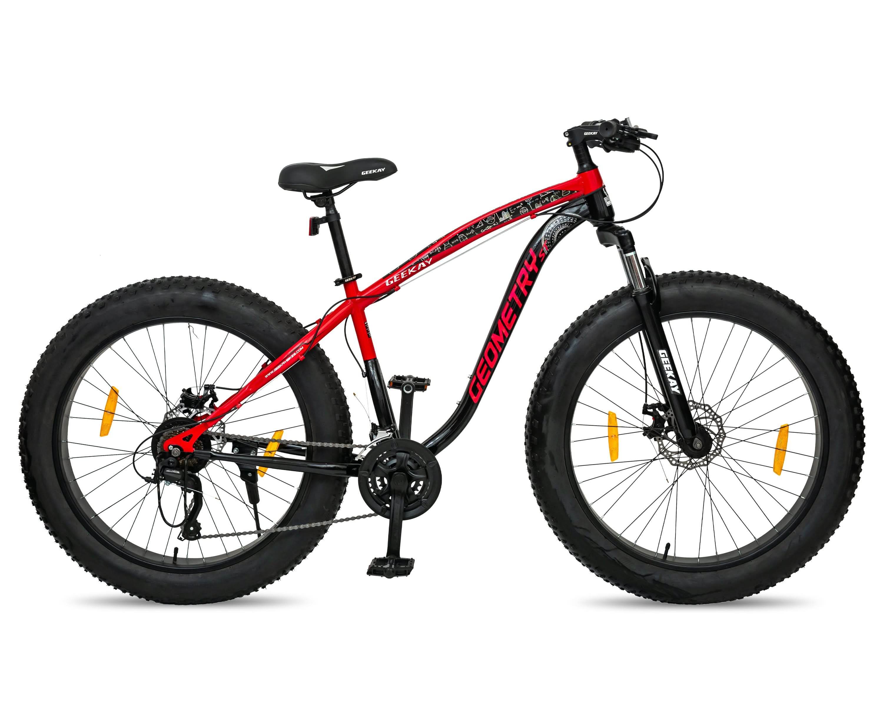 21 speed fat tyre bike