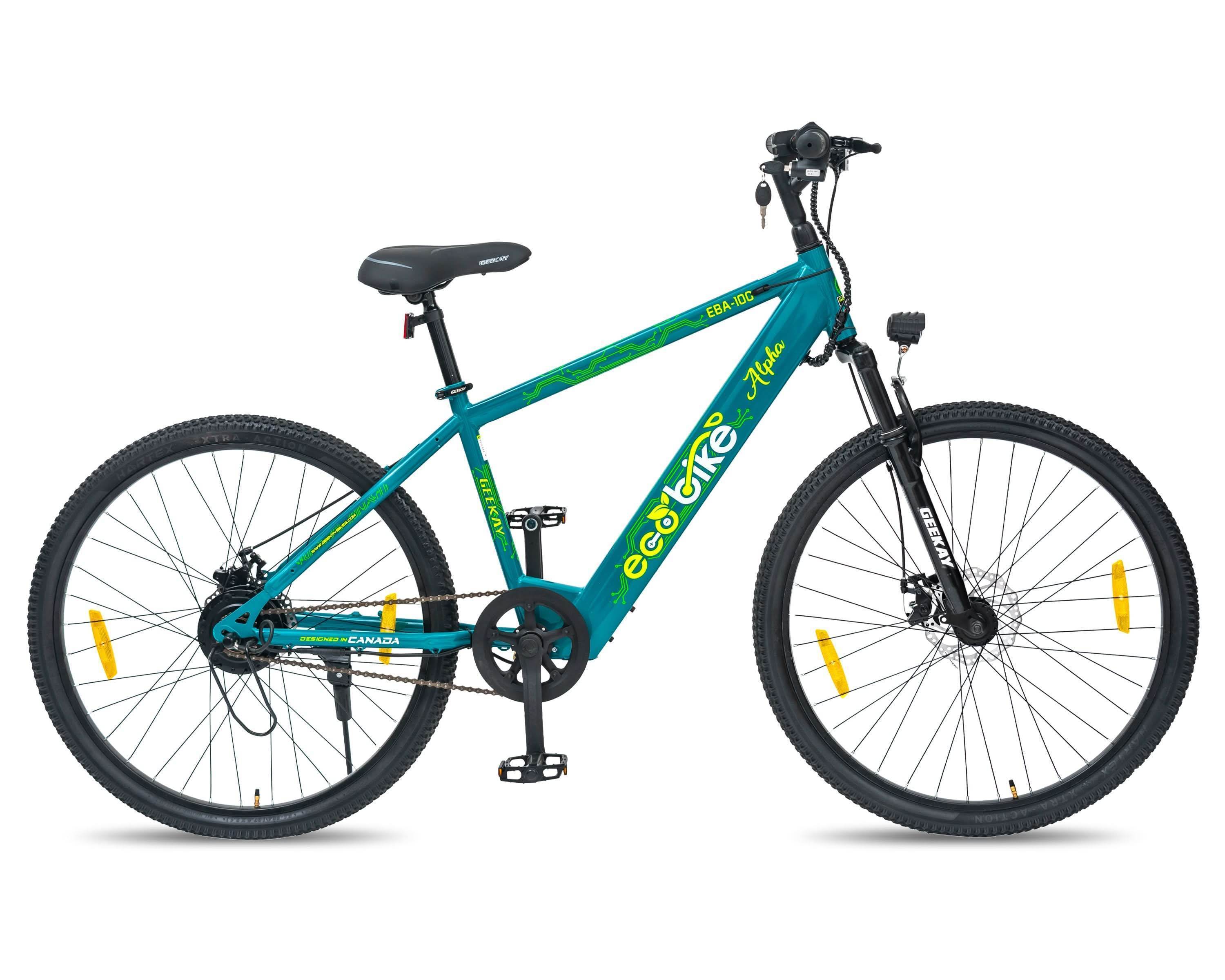 ECO BIKE ALPHA 27.5T (WITH 7.8AH LI-ION BATTERY) - Geekay Bikes