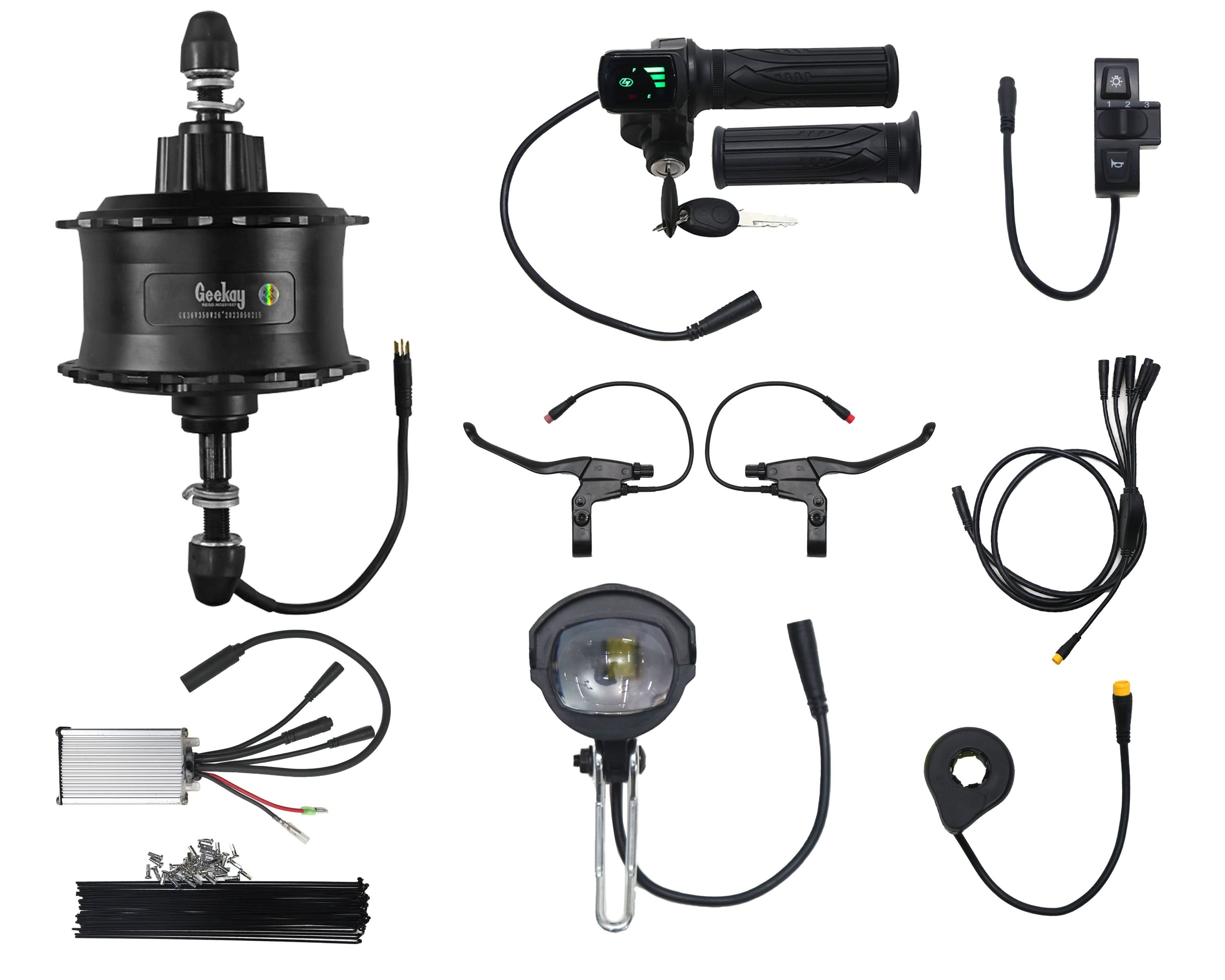 Electric Bike Kit Geekay Bldc Motor Electric Kit For Cycle Price