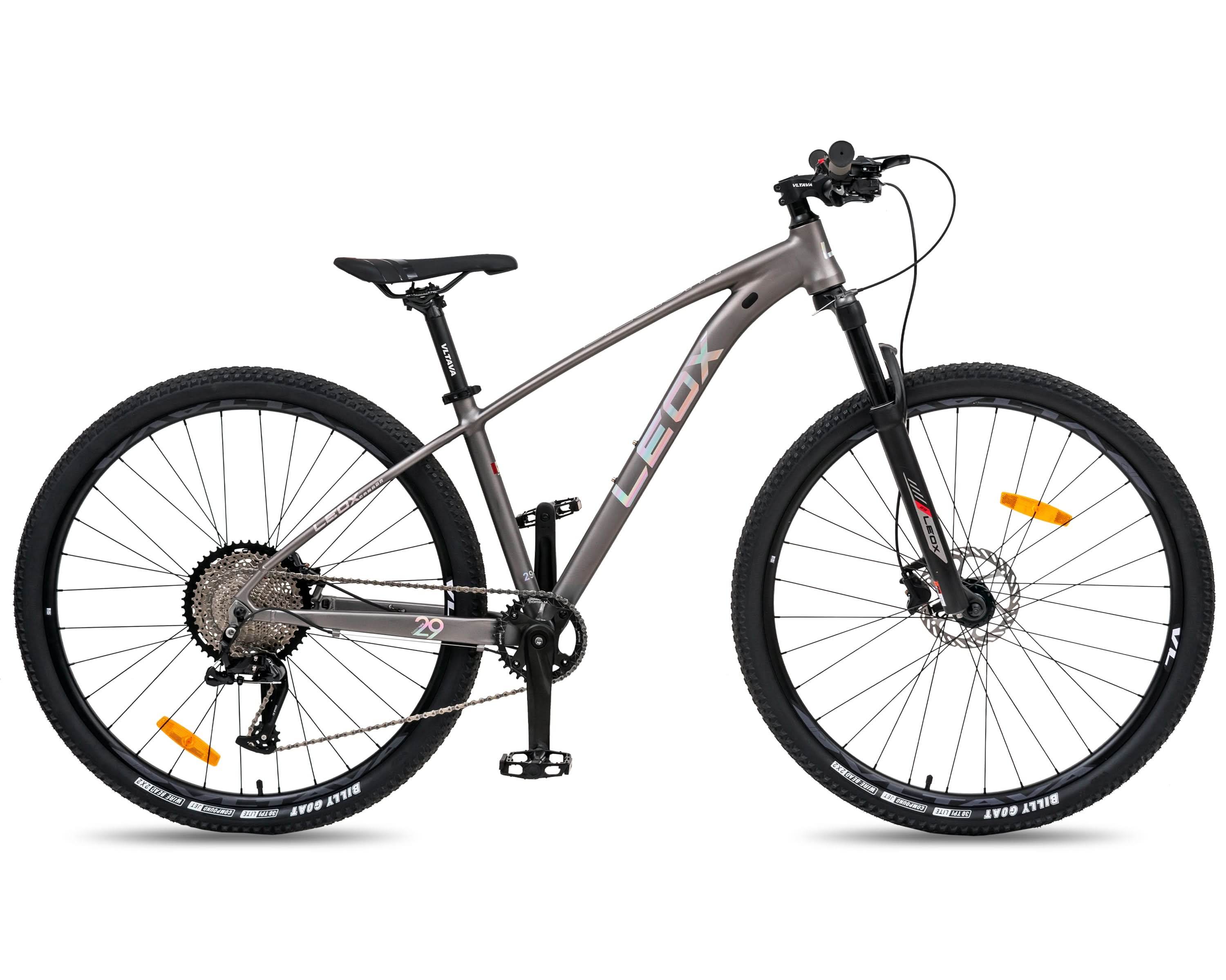 Mtb bicycle with dual disc brakes