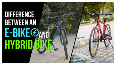 Difference between an E-bike and a Hybrid Bike