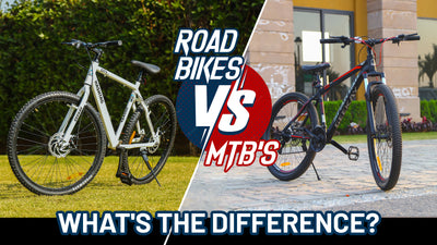 Road Bikes Vs. MTB’s – What’s The Difference