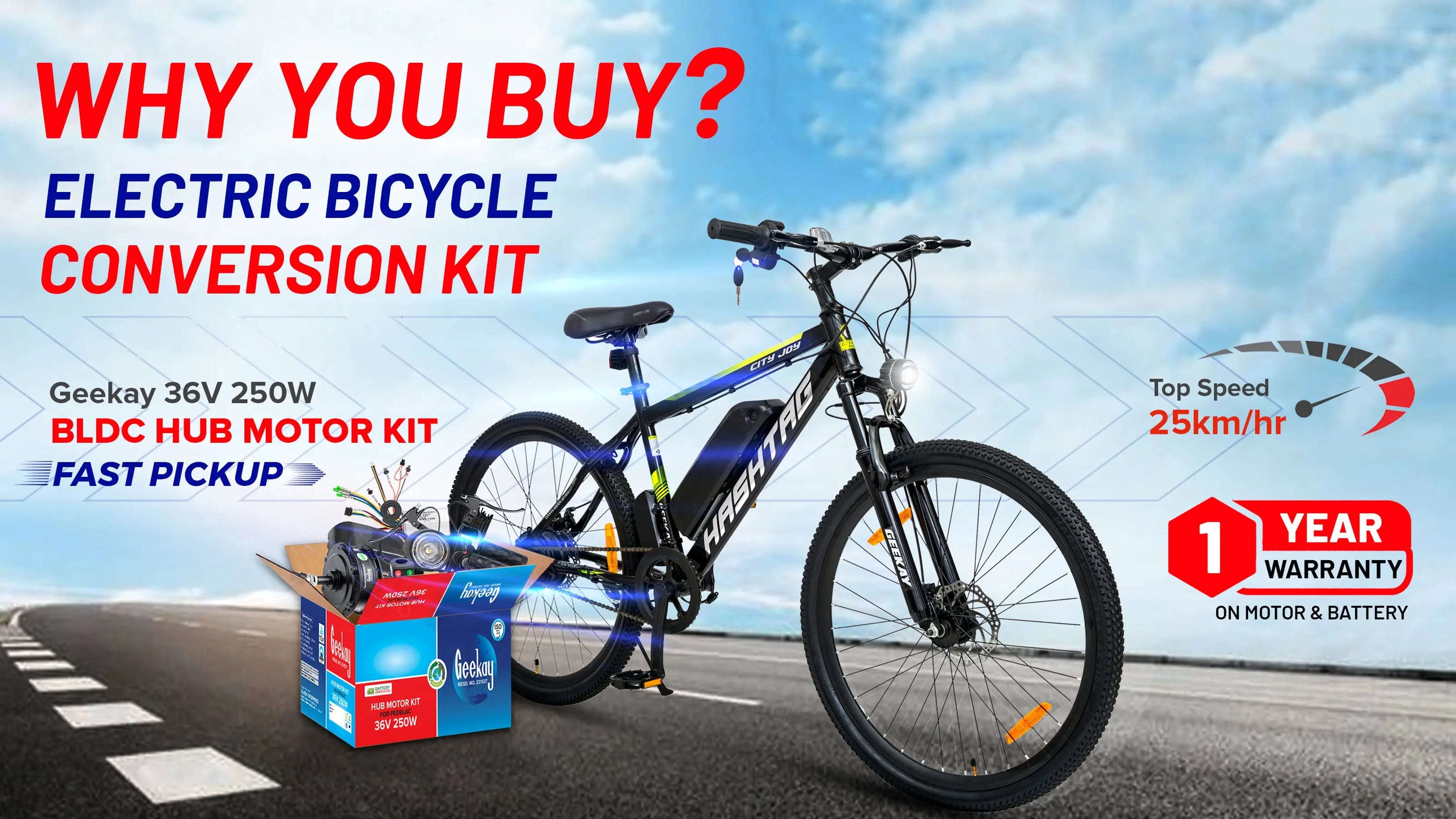 Why Should You Buy Geekay Ecycle Conversion Kit?