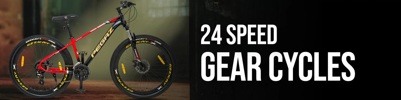 24 Speed Gear Cycles - Geekay Bikes