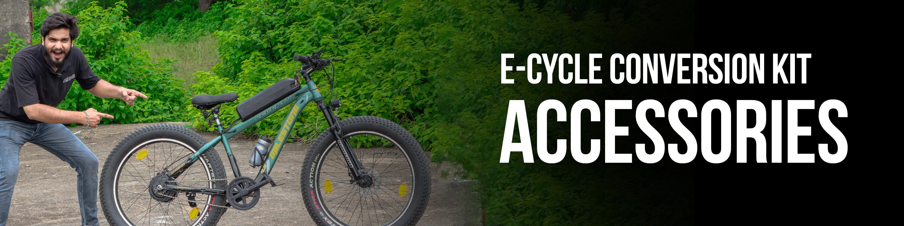 E-Cycle Conversion Kit Accessories - Geekay Bikes
