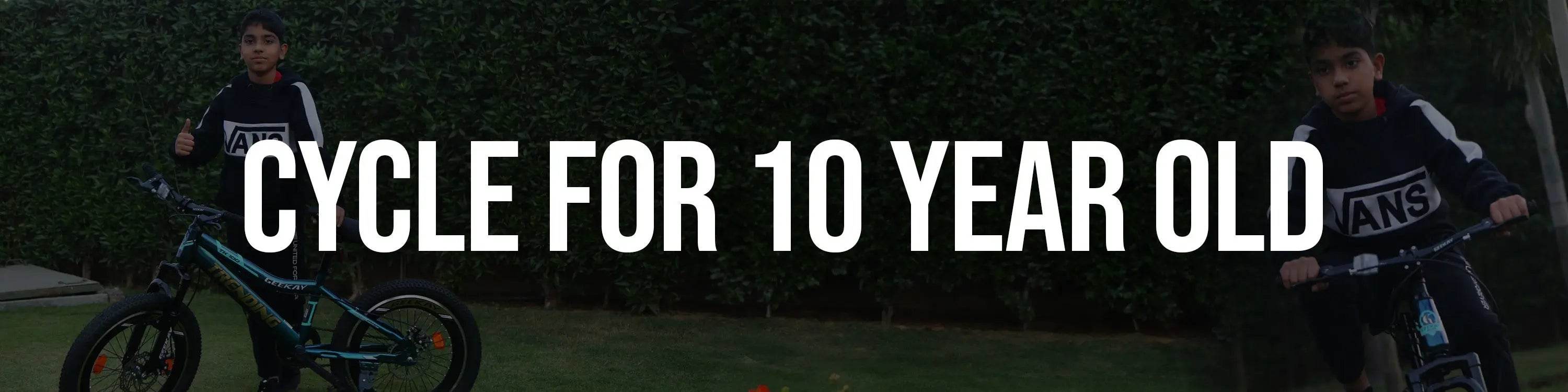 Cycle for 10 Year Old Boys & Girls - Geekay Bikes