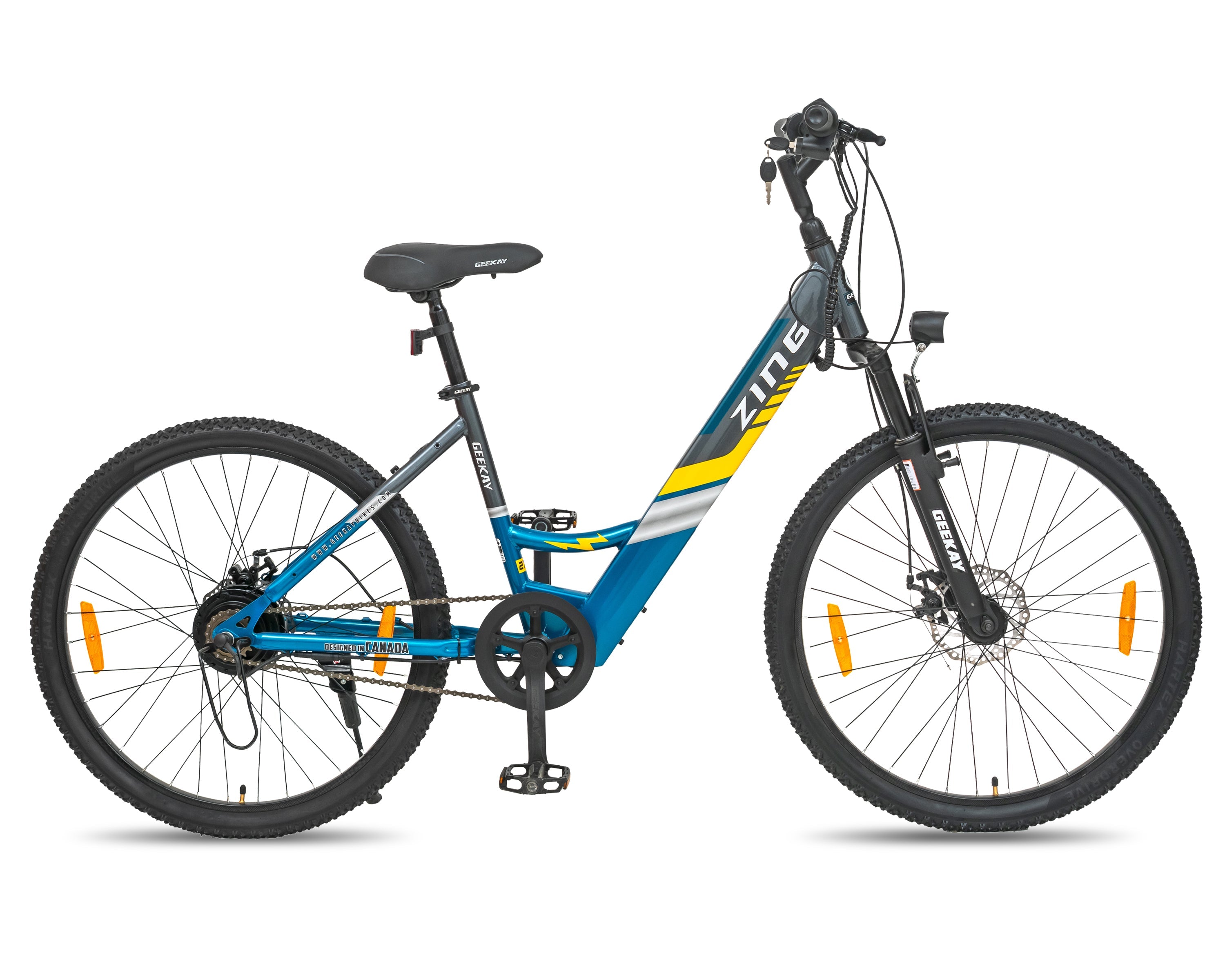 ECO BIKE ZING 27.5T (WITH 7.8/9 AH LI-ION BATTERY) Geekay Bikes