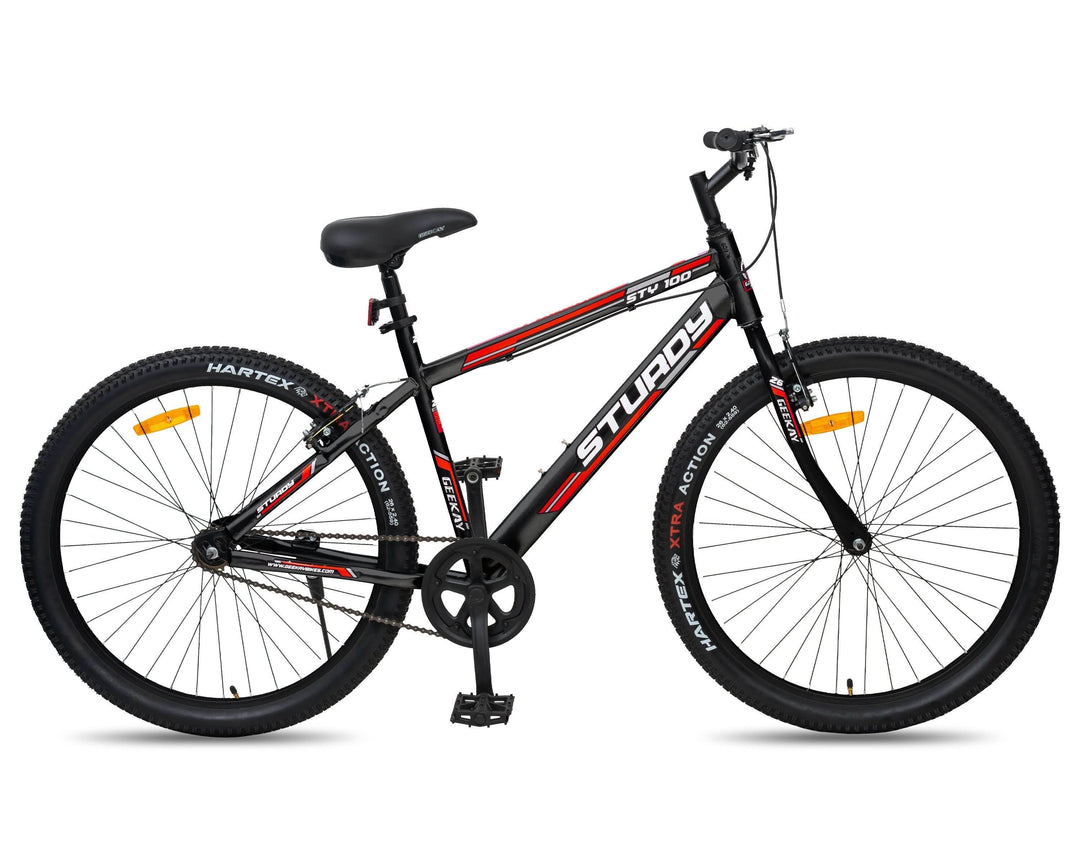 Buy Sturdy 24T Bicycle Online at Best Price - Geekay Bikes
