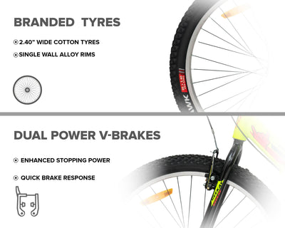 "SWAG 24T - Geekay Bikes"