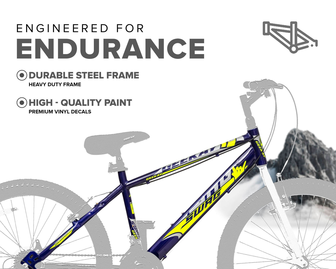 "SWAG 24T - Geekay Bikes"