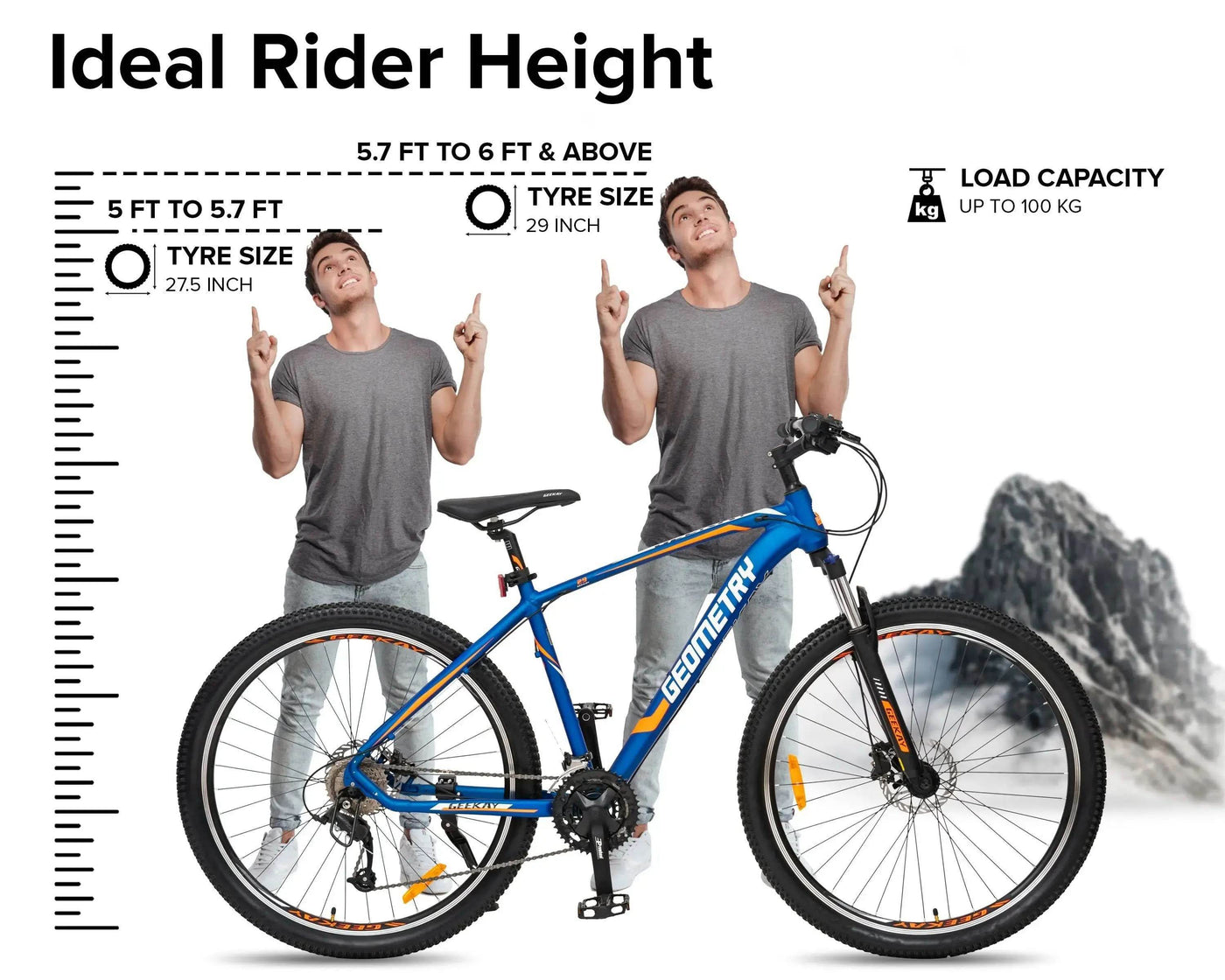 "GEOMETRY 27.5T - Geekay Bikes"