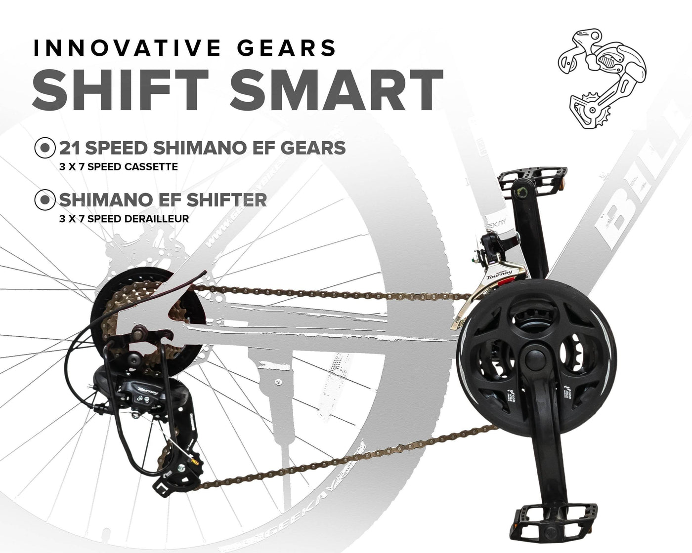 "BILLION MULTI SPEED 27.5T - Geekay Bikes"