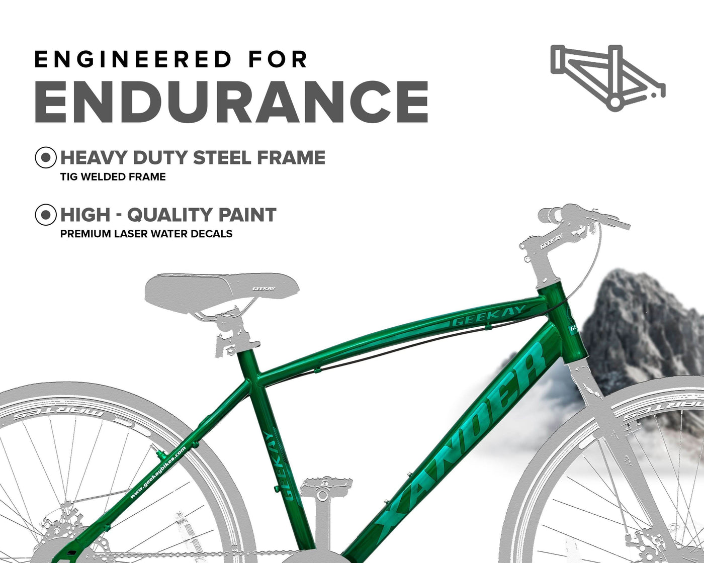 "XANDER SINGLE SPEED 700C - Geekay Bikes"