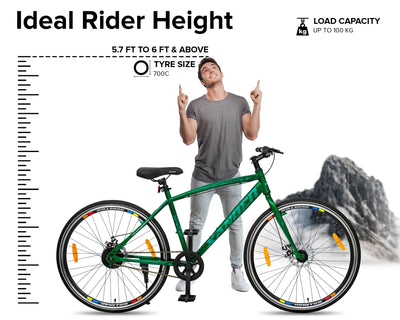 "XANDER SINGLE SPEED 700C - Geekay Bikes"