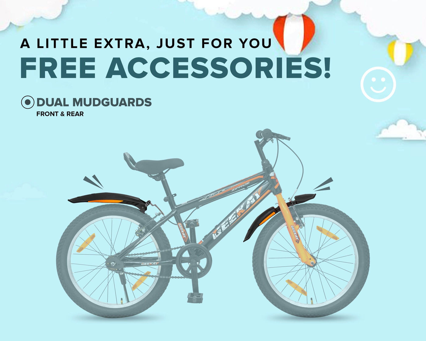 "ZIPRIDE 20T - Geekay Bikes"