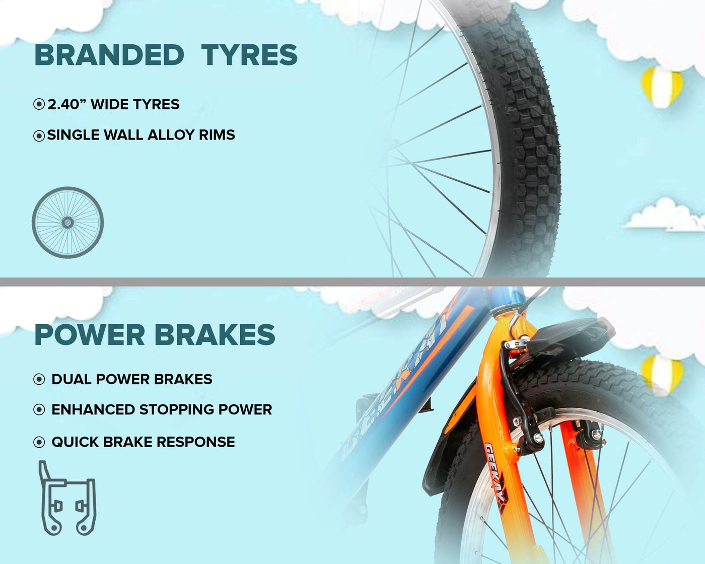 "ZIPRIDE 20T - Geekay Bikes"