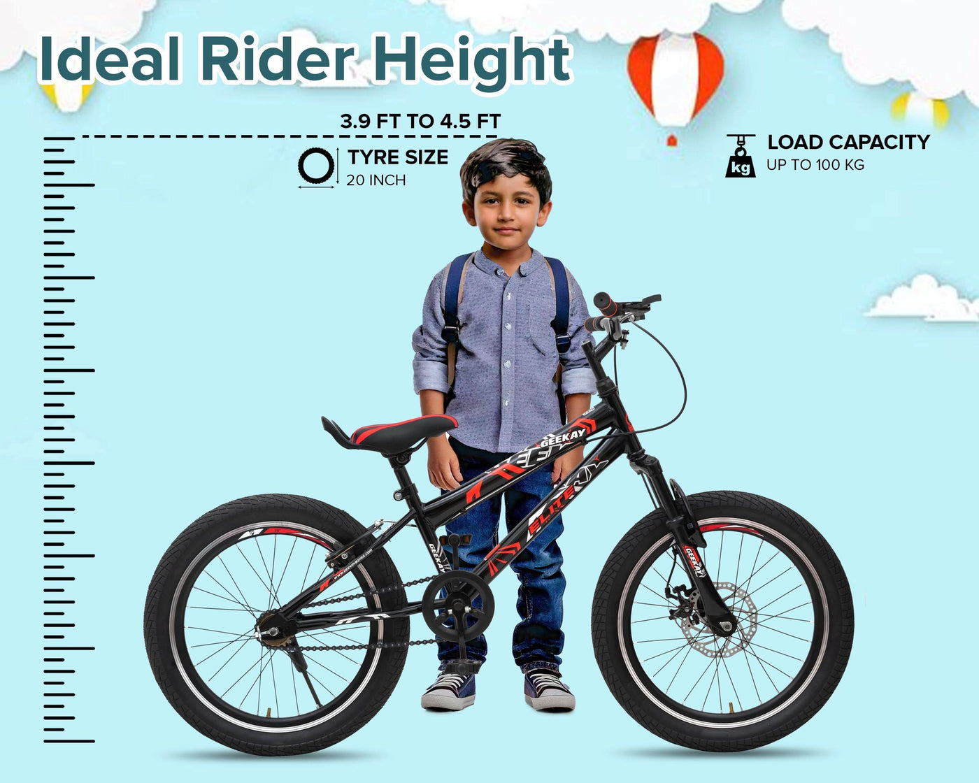 "ELITE 20T - Geekay Bikes"