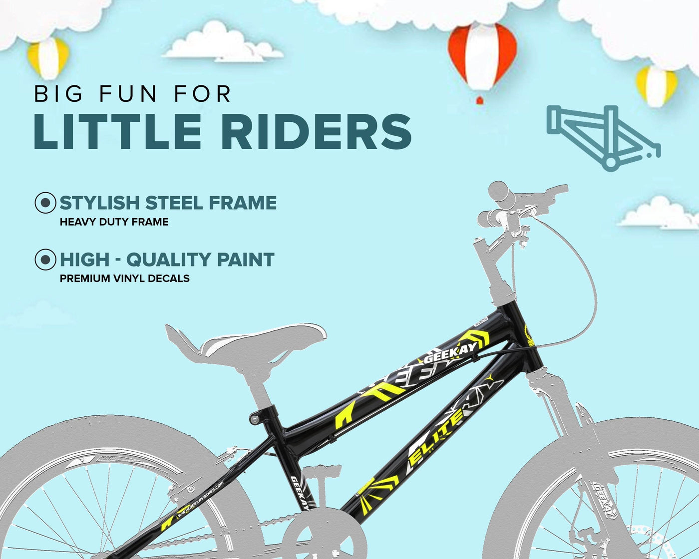 "ELITE 20T - Geekay Bikes"