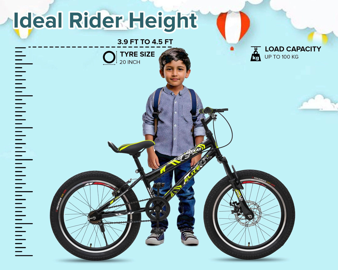 "ELITE 20T - Geekay Bikes"