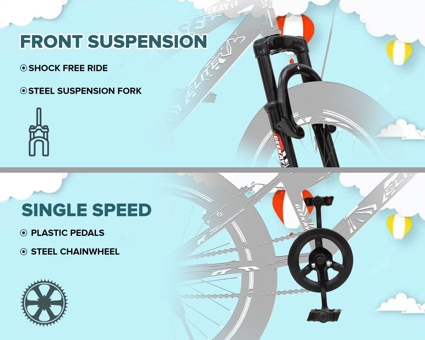 "ELITE 20T - Geekay Bikes"