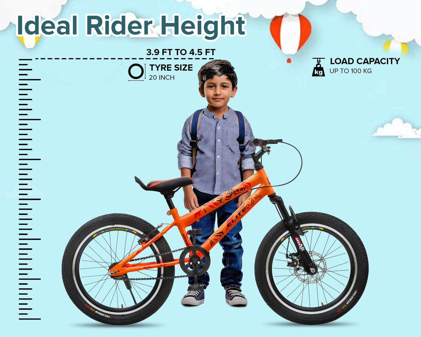 "ELITE 20T - Geekay Bikes"