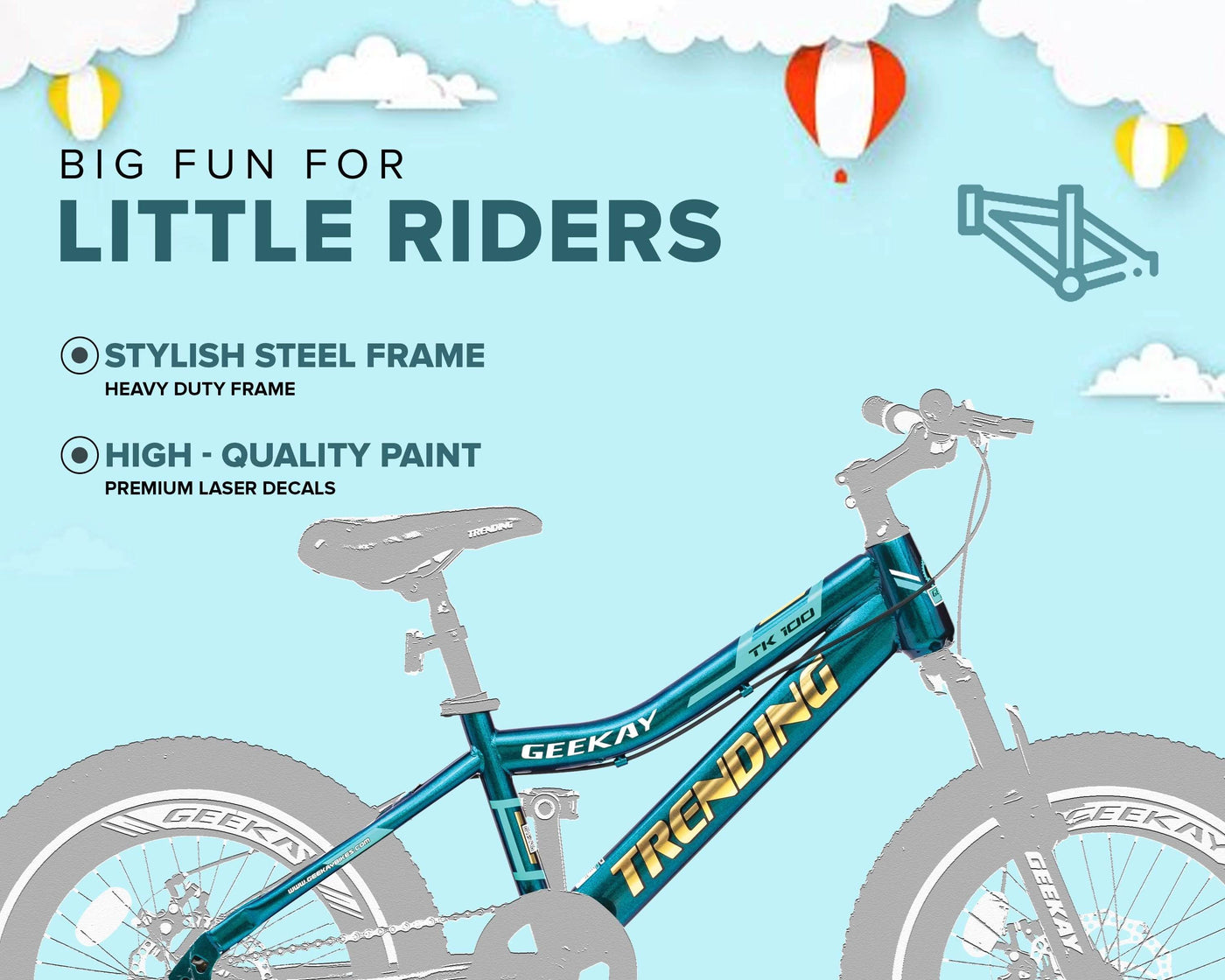 "TRENDING 20T - Geekay Bikes"