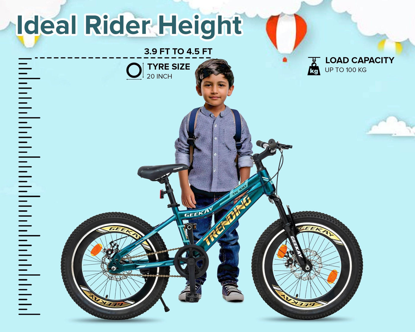 "TRENDING 20T - Geekay Bikes"