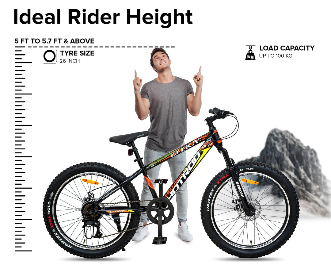 Buy Hotrod 3.0 26T Bicycle Online at Best Price - Geekay Bikes