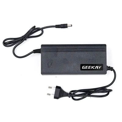 "36V 2/3AMP Li-ion Charger for Geekay BLDC Hub Motor Kit - Geekay Bikes"
