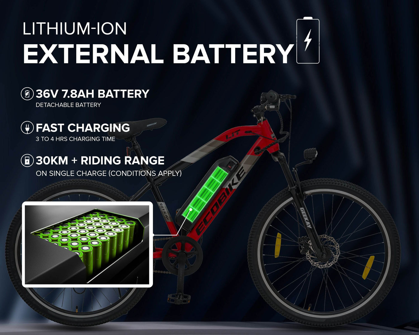 "ECO BIKE LIT 27.5T - Geekay Bikes"