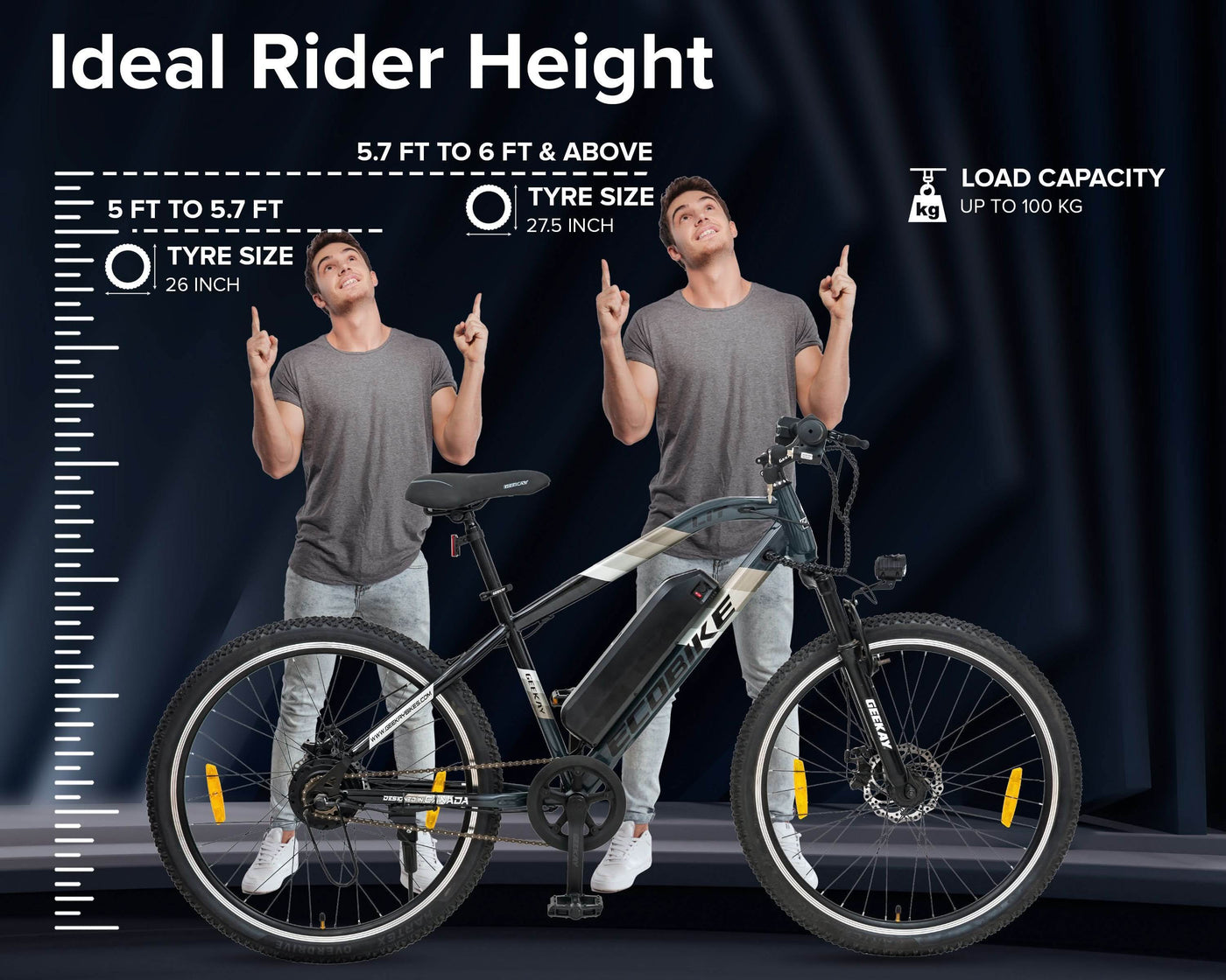 "ECO BIKE LIT 27.5T - Geekay Bikes"