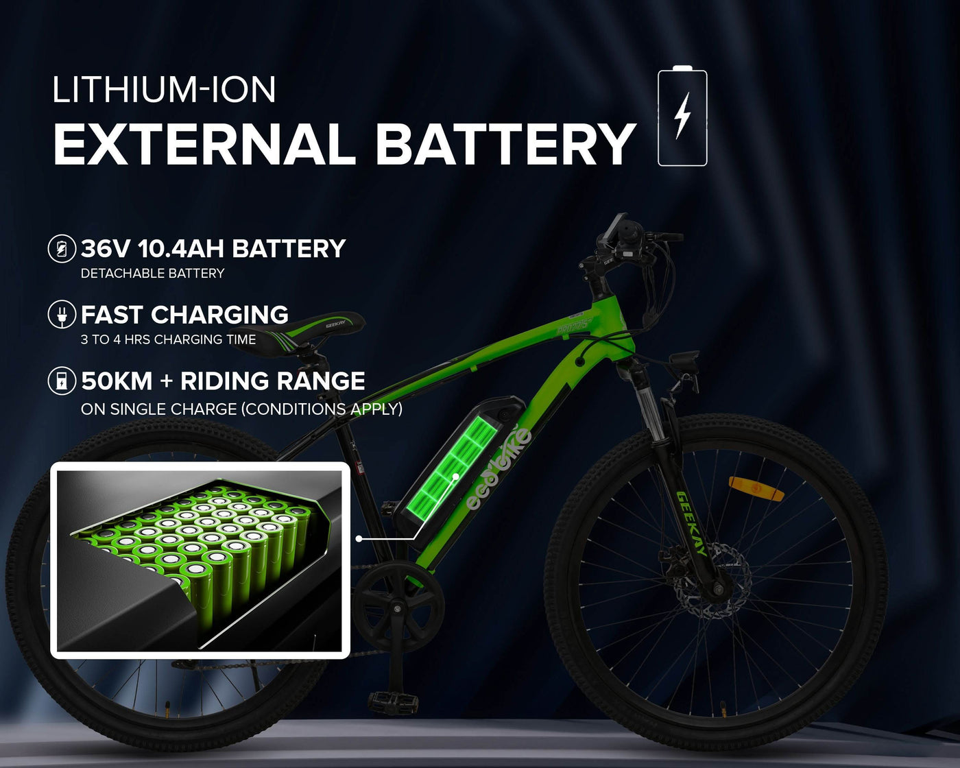 "ECO BIKE PRO 27.5T - Geekay Bikes"