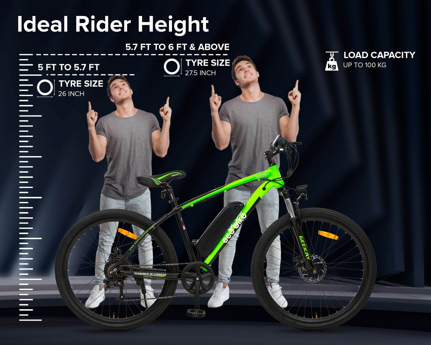 "ECO BIKE PRO 27.5T - Geekay Bikes"