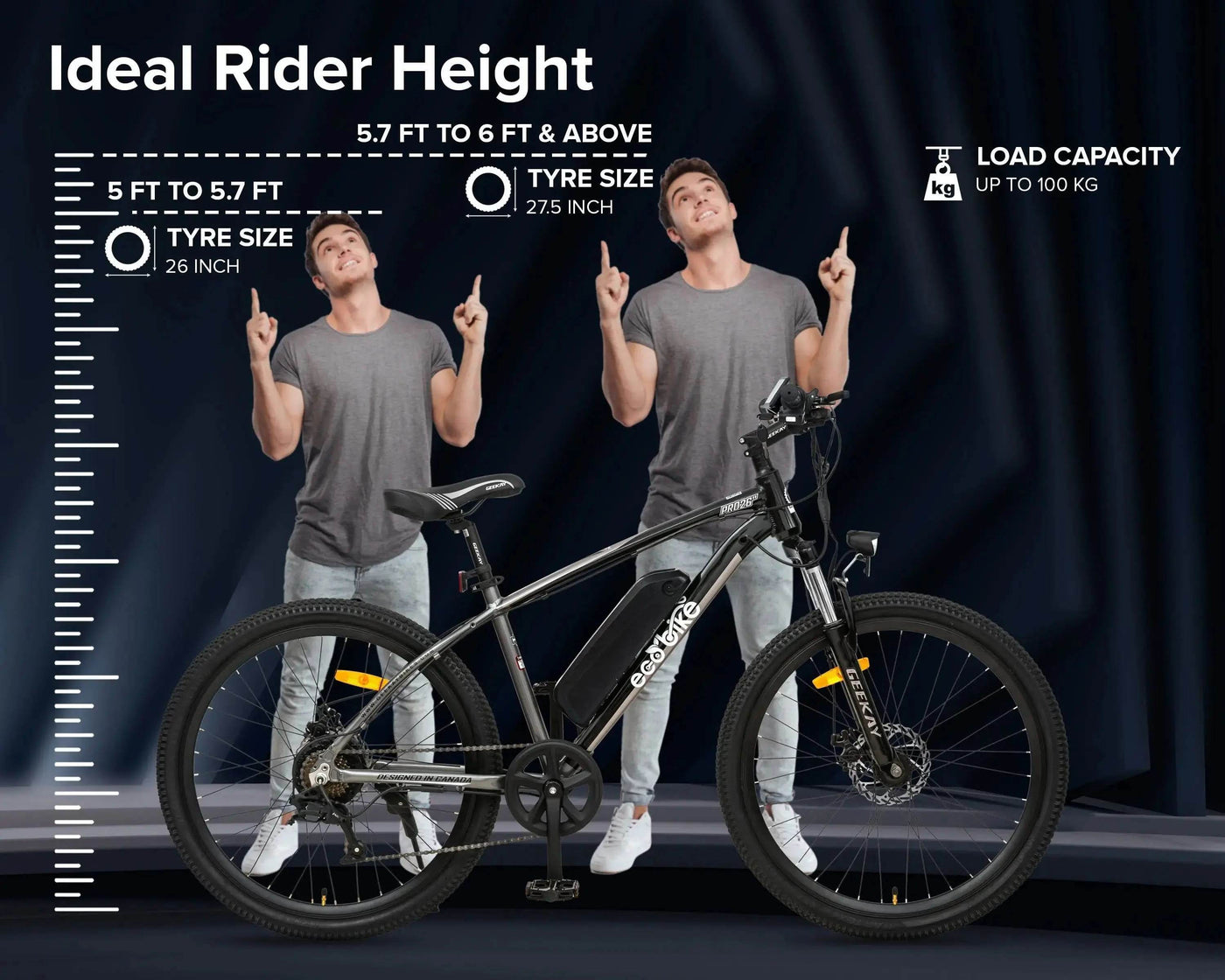 "ECO BIKE PRO 27.5T - Geekay Bikes"