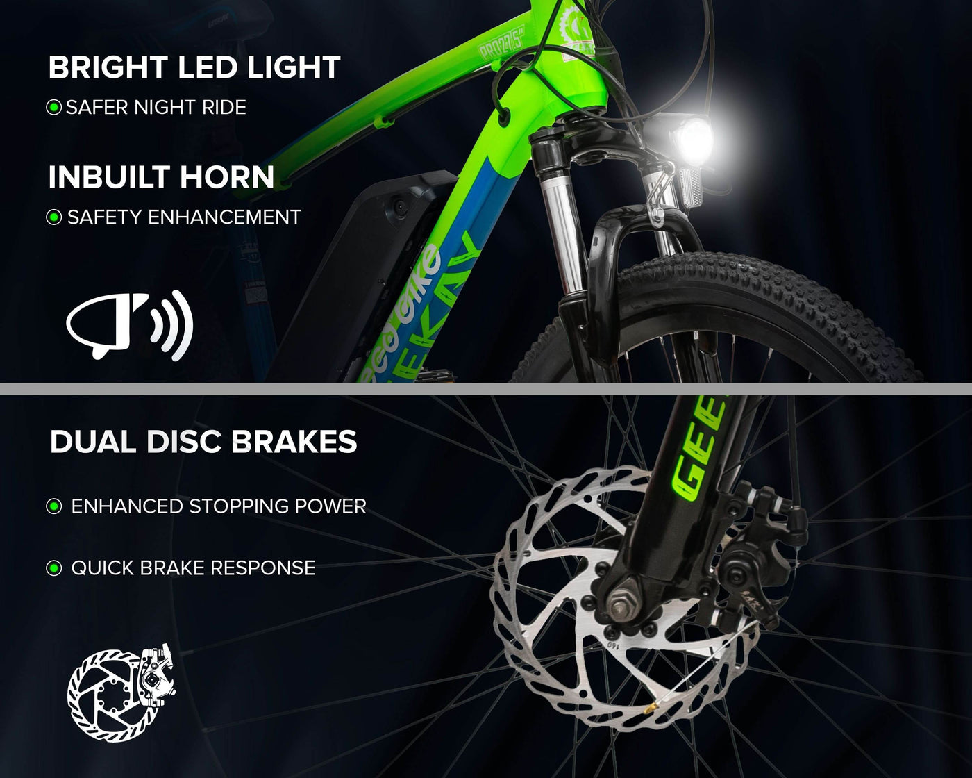 "ECO BIKE PRO 27.5T - Geekay Bikes"