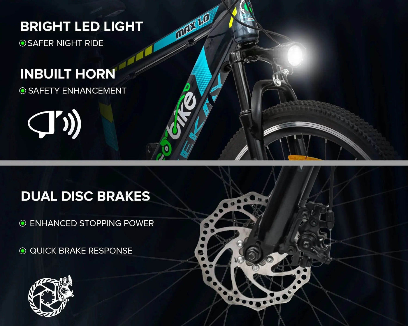 "ECO BIKE MAX 27.5T - Geekay Bikes"