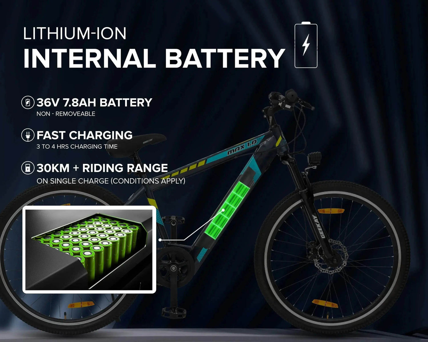 "ECO BIKE MAX 27.5T - Geekay Bikes"