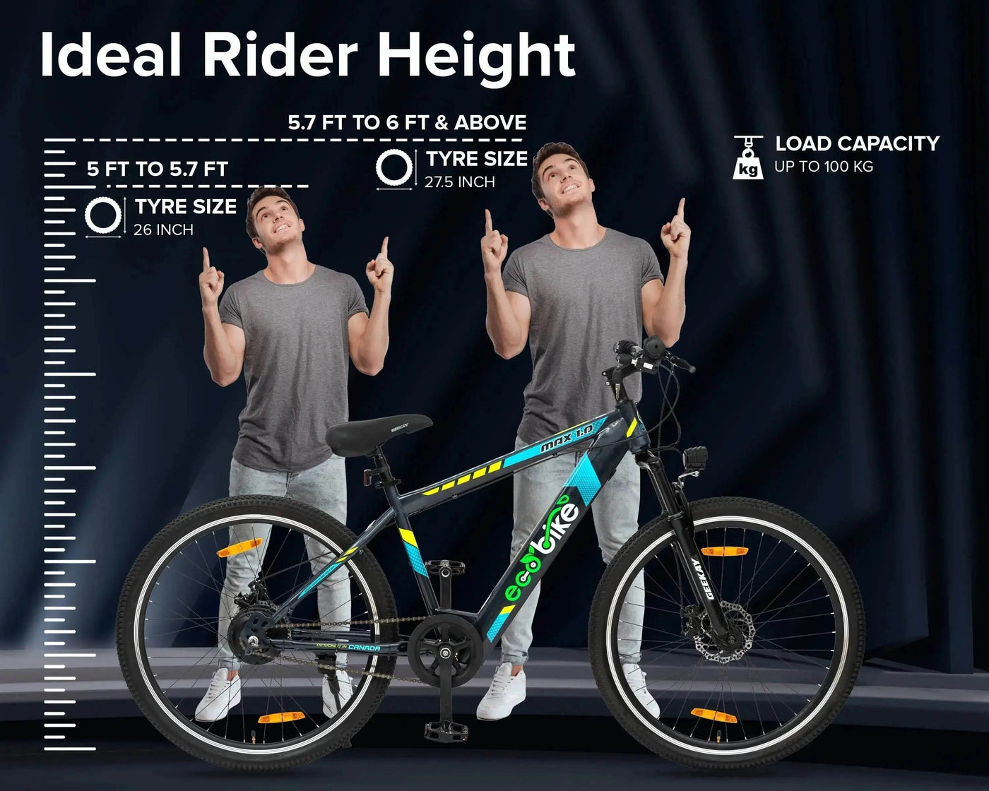 "ECO BIKE MAX 27.5T - Geekay Bikes"