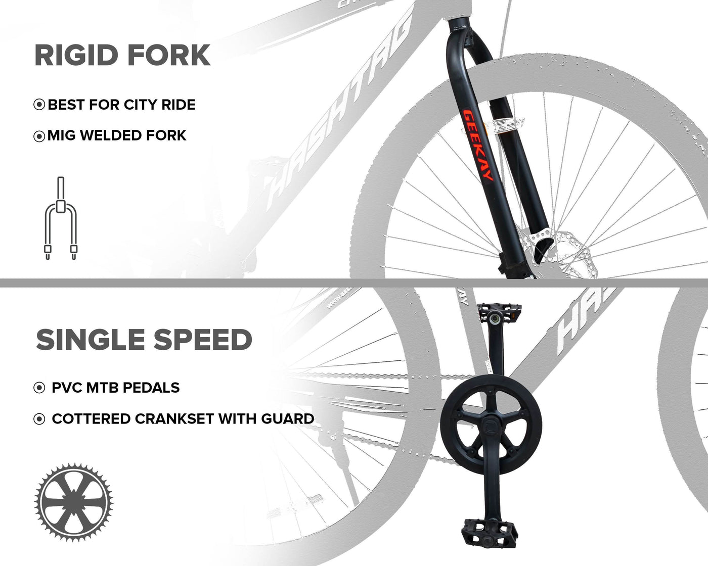 "HASHTAG 29T - Geekay Bikes"