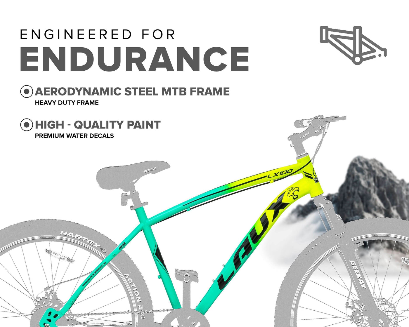 "LAUX SINGLE SPEED 27.5T - Geekay Bikes"