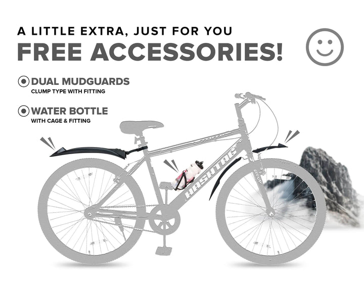 Buy Hashtag ZXR 1.0 Bicycle Online at Best Price - Geekay Bikes