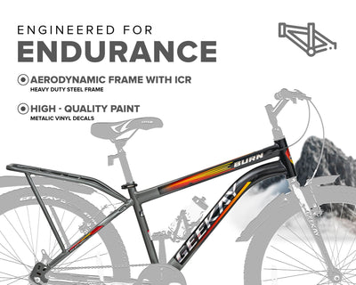 "BURN - RIGID FORK 26T - Geekay Bikes"