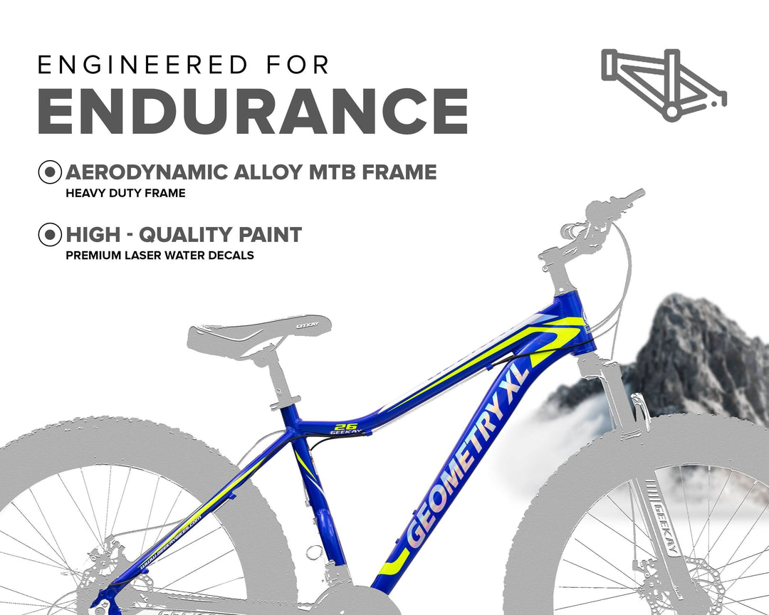 Buy Geometry XL 26T Bicycle Online - Geekay Bikes