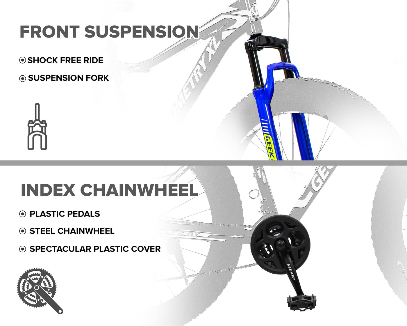 "GEOMETRY XL 26T - Geekay Bikes"