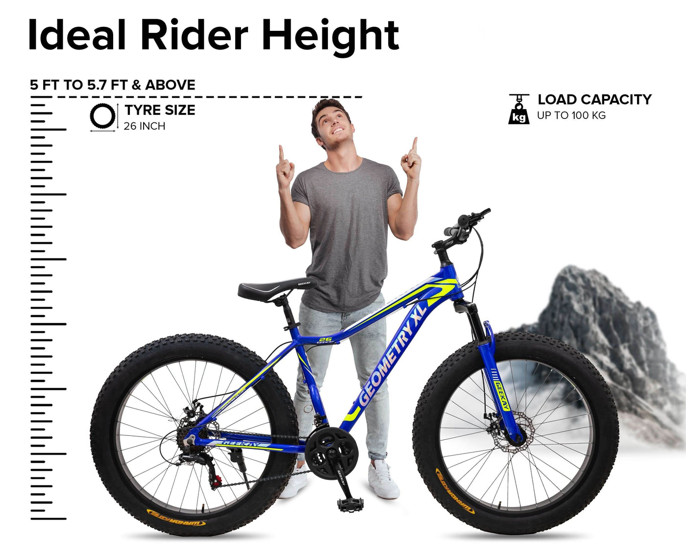 "GEOMETRY XL 26T - Geekay Bikes"