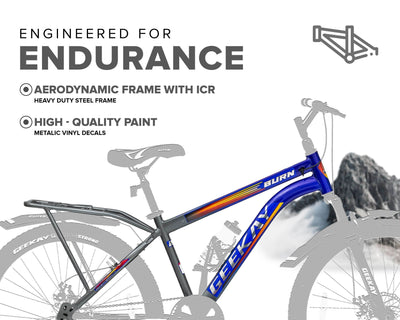 "BURN - SUSPENSION FORK 27.5T - Geekay Bikes"