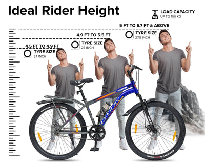 "BURN - SUSPENSION FORK 27.5T - Geekay Bikes"